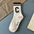 1/5/8 Pairs Retro American Men's Mid-rise Socks