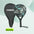 1set Padel Tennis Racket Carbon Fiber