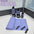 3 Piece Lightweight Microfiber Travel Towel Set with Bag