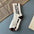 1/5/8 Pairs Retro American Men's Mid-rise Socks
