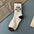 1/5/8 Pairs Retro American Men's Mid-rise Socks