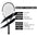 ALPSPORT Carbon Fiber Tennis Racket T800 18K-Professional Grade
