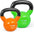 Kettlebell Set Vinyl Coated Weights Combo