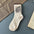 1/5/8 Pairs Retro American Men's Mid-rise Socks